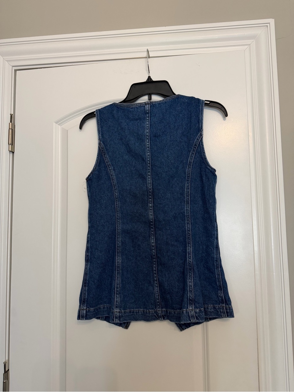 Reformation Ophelia Denim Top - Picture 4 of 4
